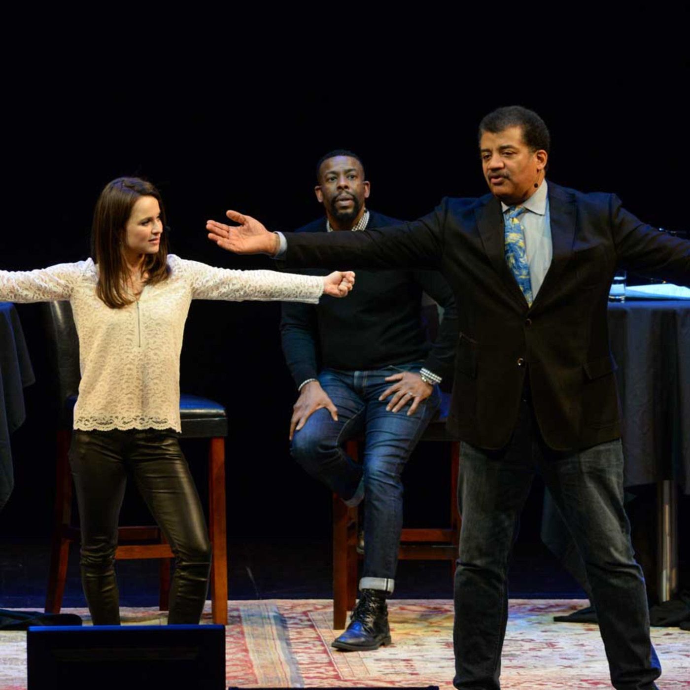 #ICYMI - Playing with Science at BAM, with Sasha Cohen & Neil deGrasse Tyson episode artwork