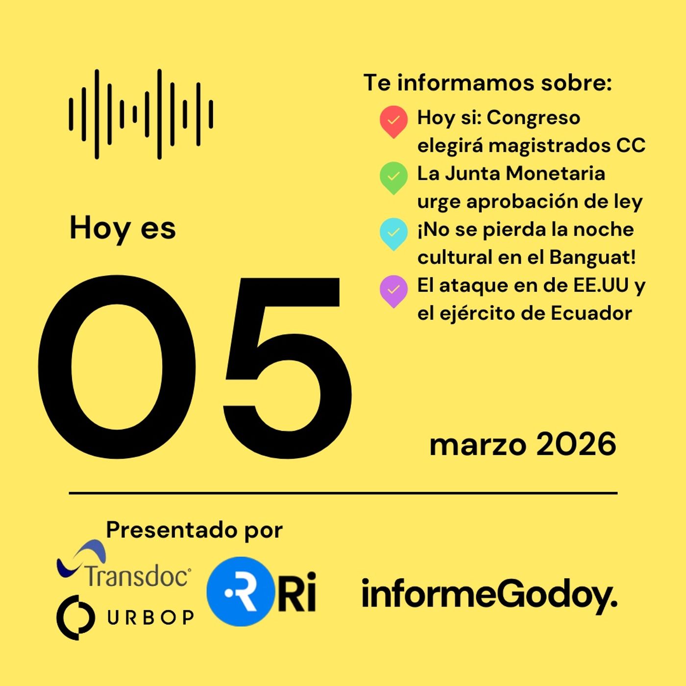 05 de marzo 2026 episode artwork