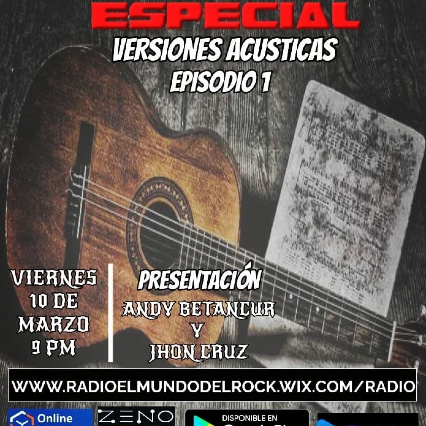 Especial versiones acusticas Episodio 1 episode artwork
