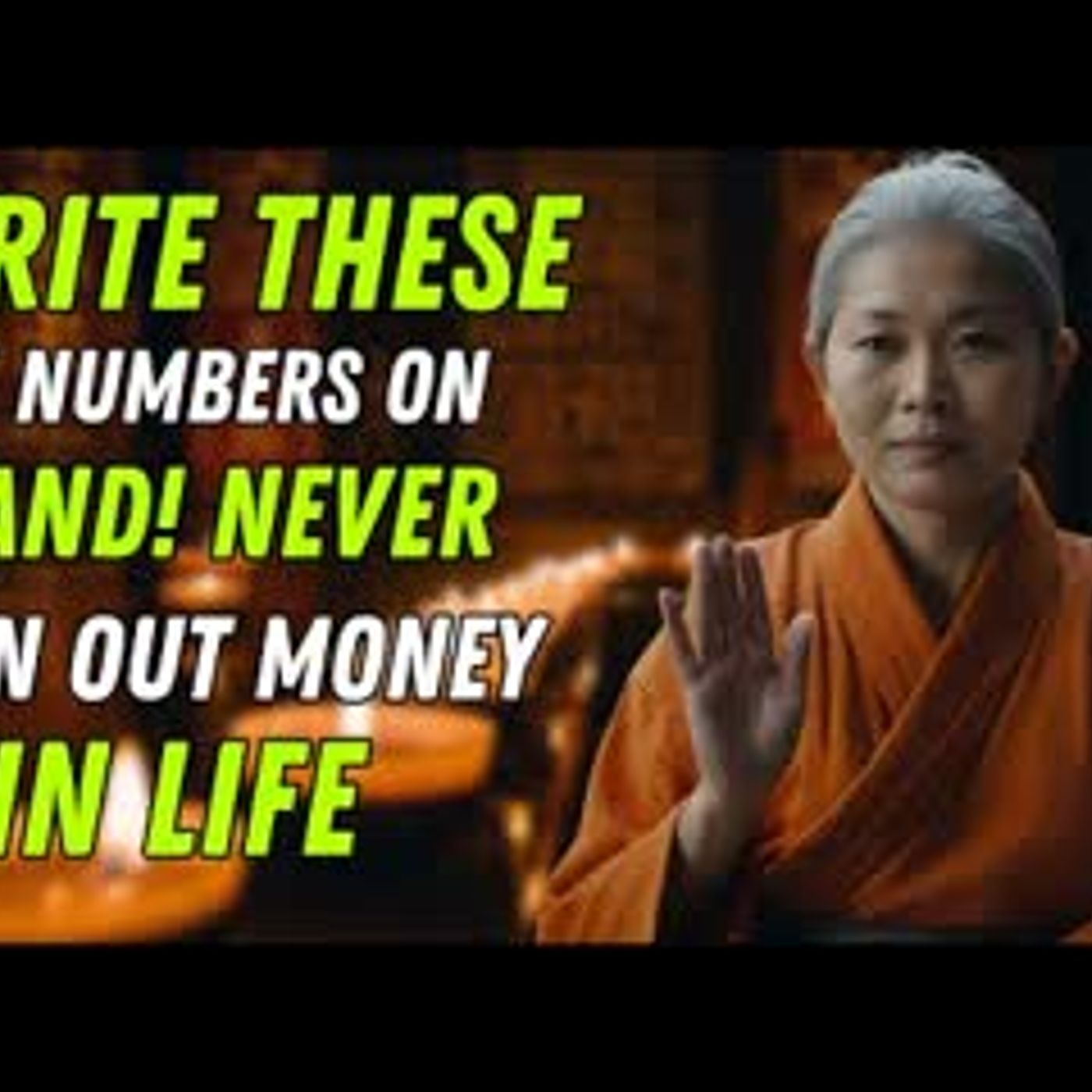 Write These 3 Numbers on Your Hand and Watch Your Financial Life Change   Money Abundance Buddhism