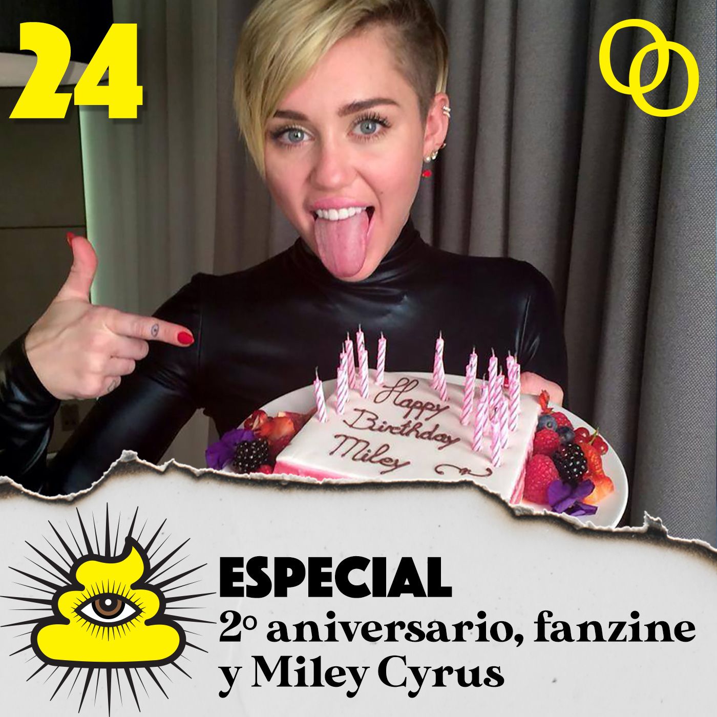 Especial segundo aniversario, fanzine y Miley Cyrus
