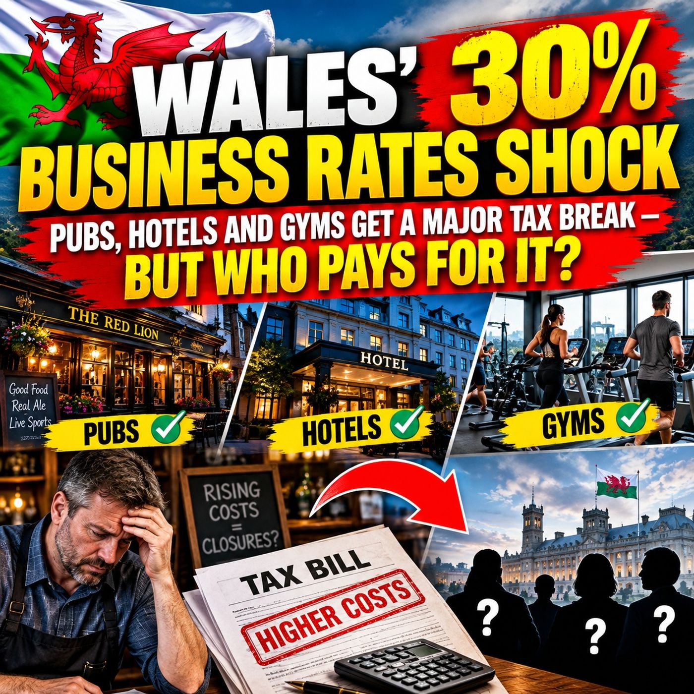 Wales’ 30% Business Rates Shock Pubs, Hotels and Gyms Get a Major Tax Break — But Who Pays for It episode artwork