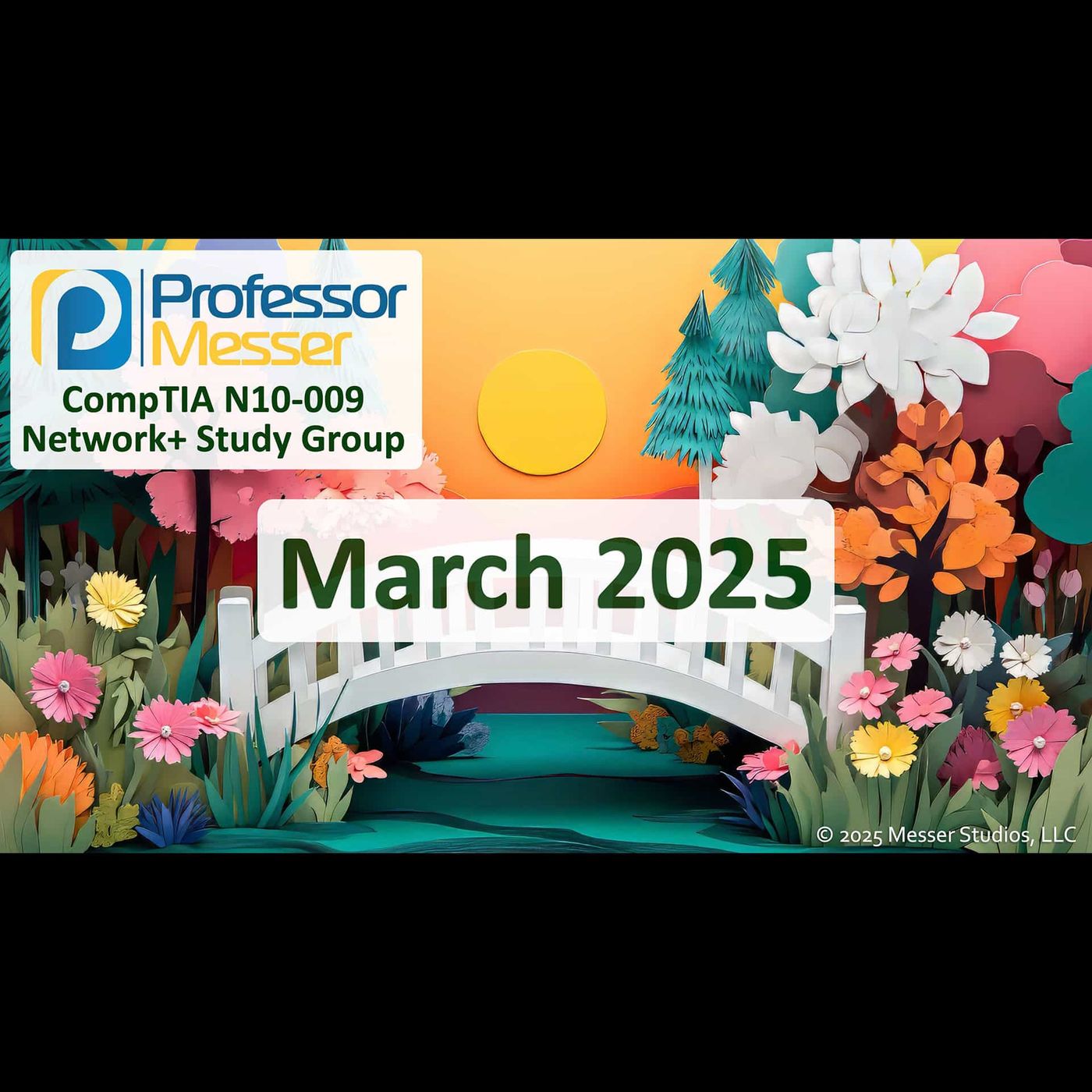 Professor Messer's N10-009 Network+ Study Group After Show - March 2025