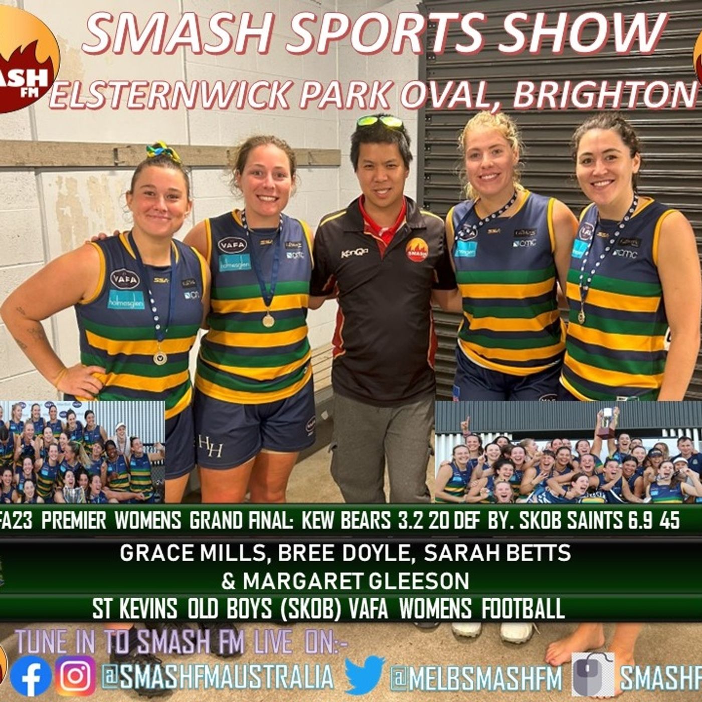 SSS10THYR: SKOB Saints VAFA23 Premier Womens Premiership Post Game Interviews 170923