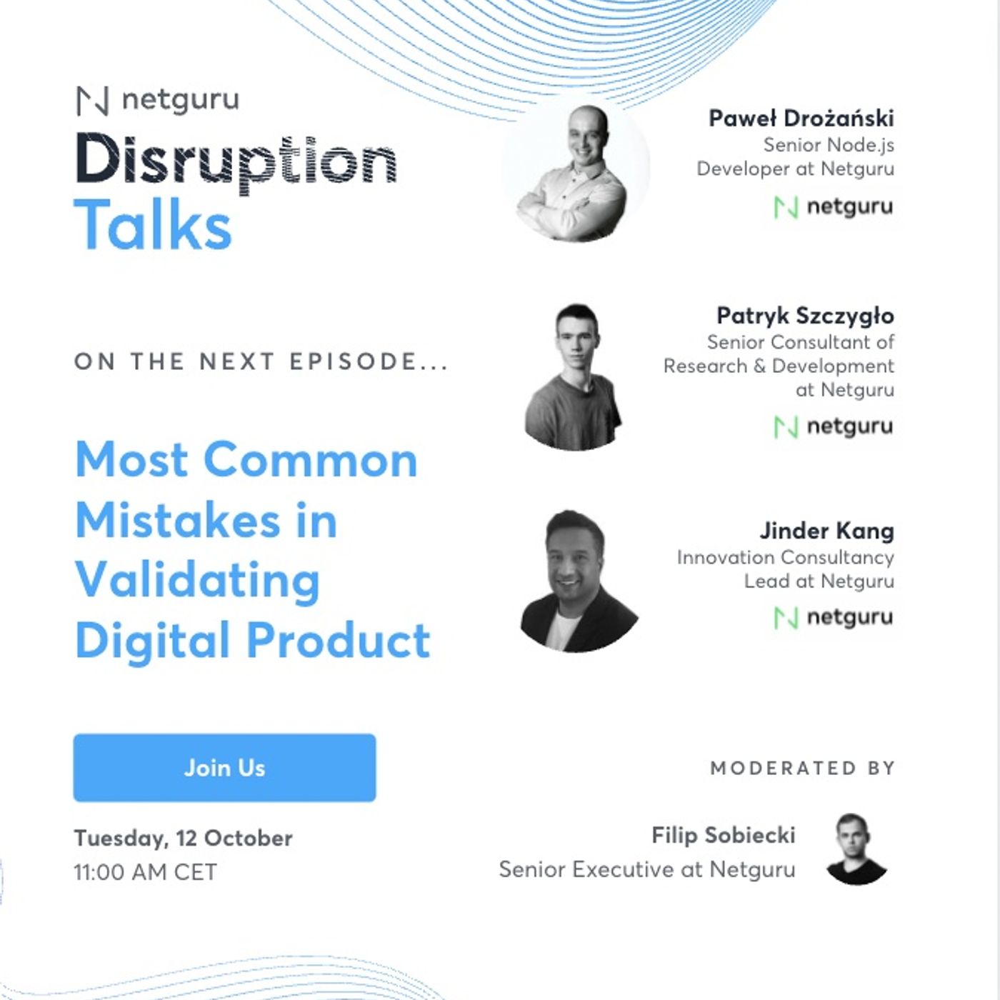 Disruption Talks by Netguru