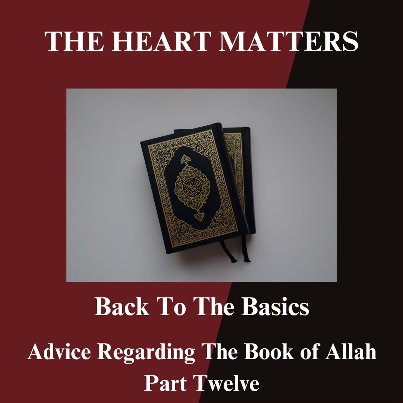 Advice Regarding The Book of Allah Part Twelve Advice Regarding The Book of Allah Part Twelve