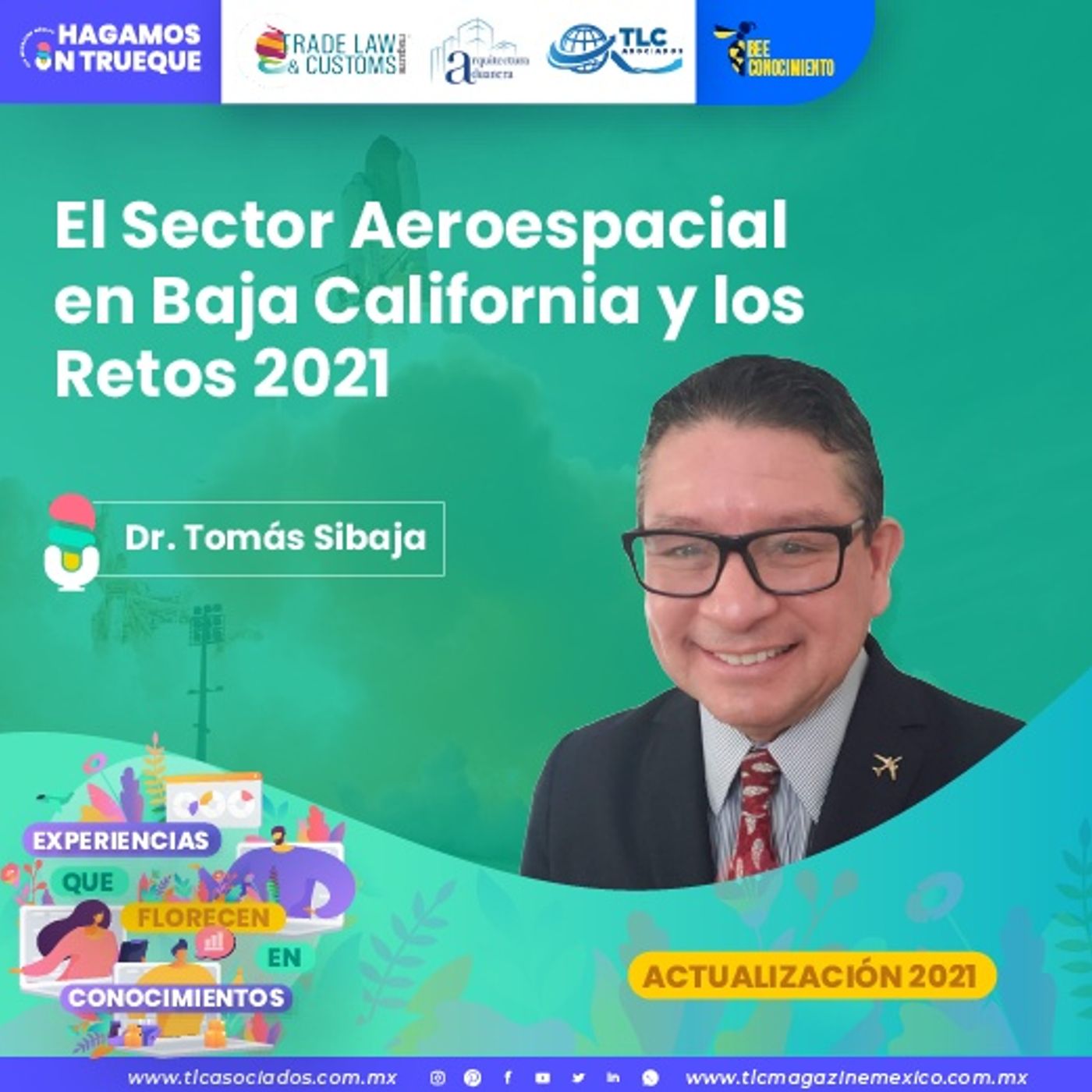 Episodio 152. El Sector Aeroespacial en Baja California y los Retos 2021 episode artwork