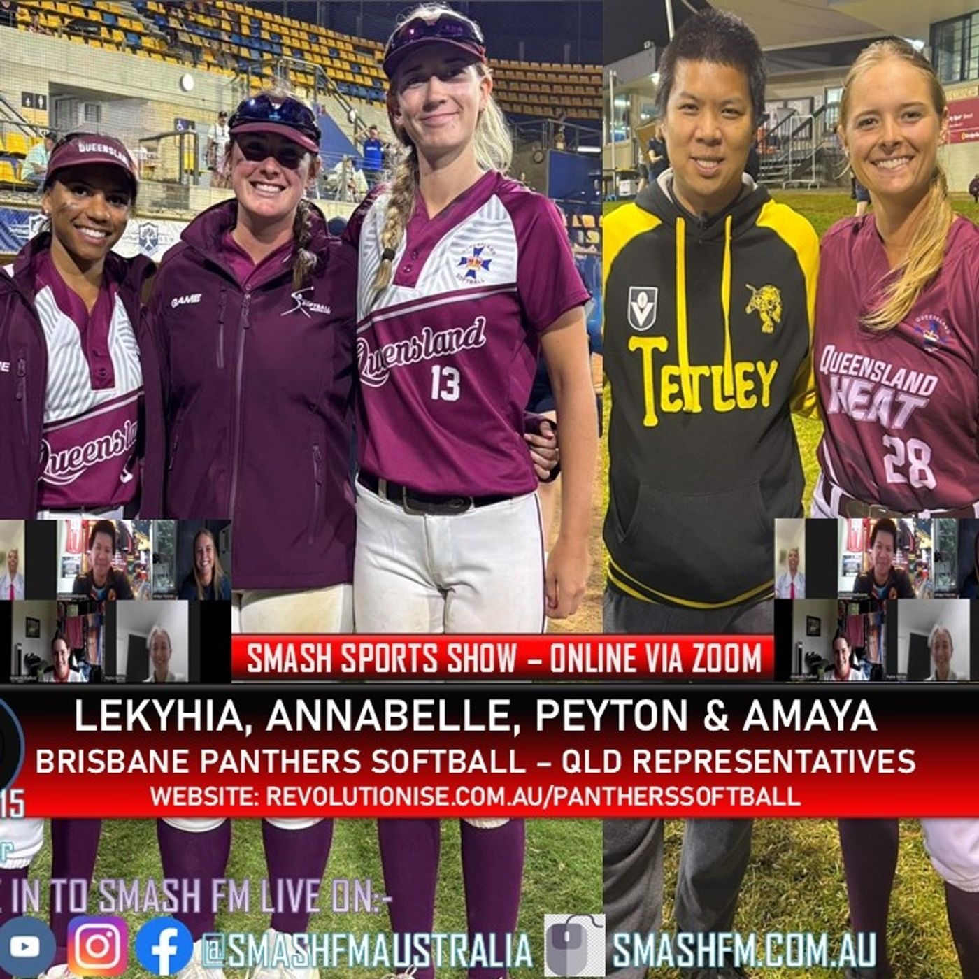 SSS15THYR: Brisbane Panthers Softball State Representatives Interviews 050225