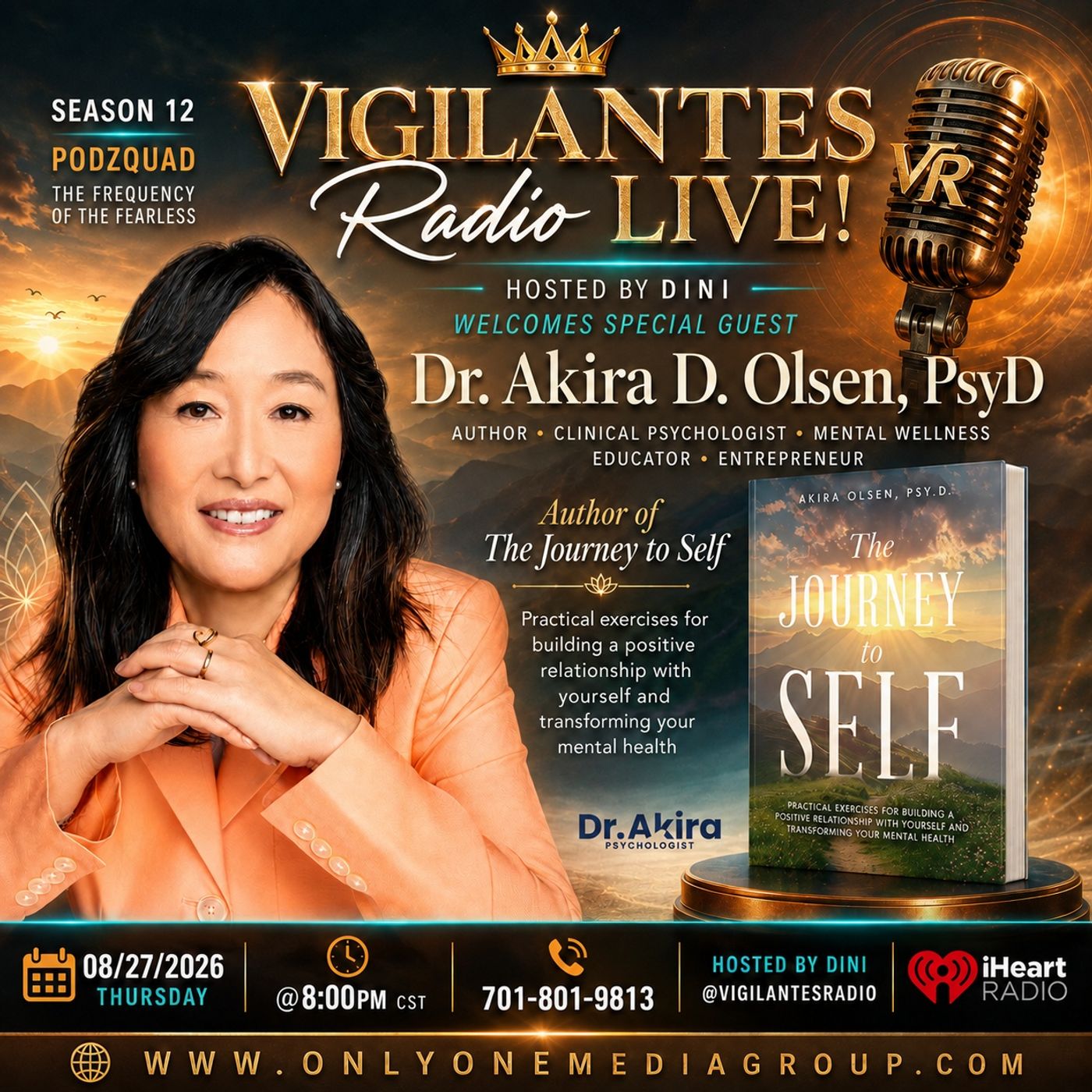 The Dr. Akira D. Olsen, PsyD Interview. episode artwork