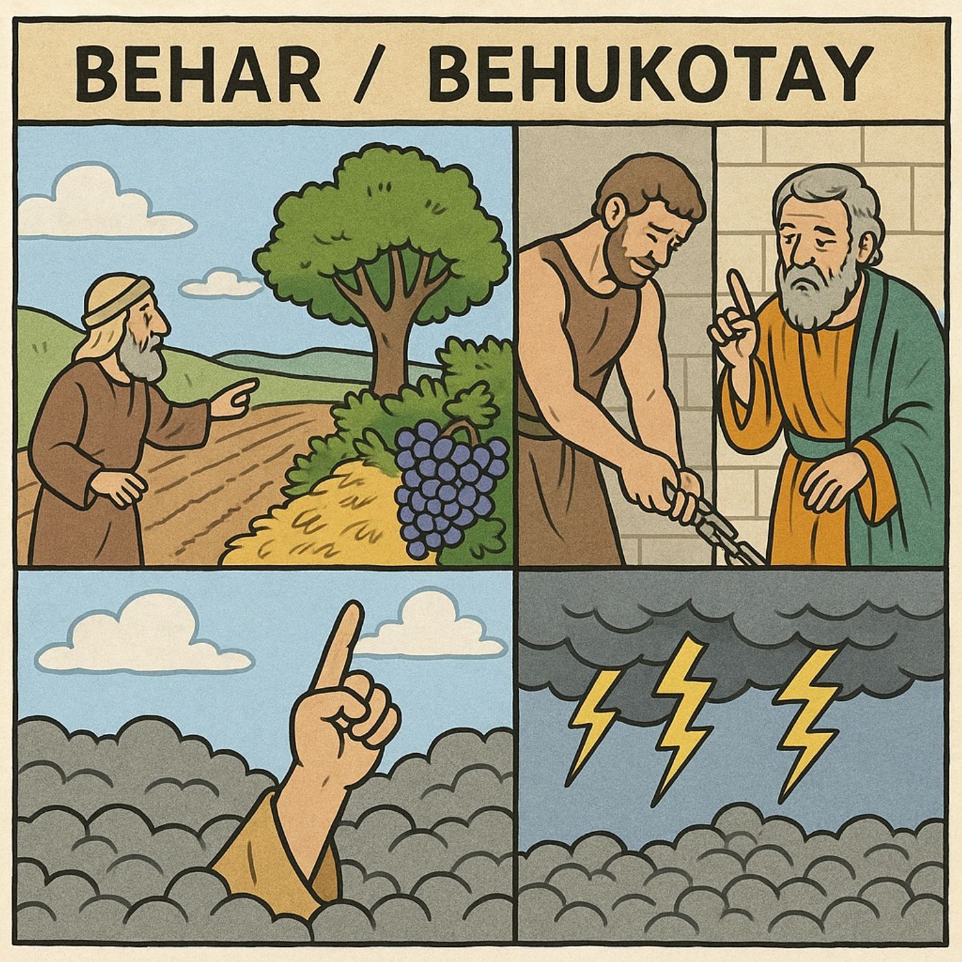 #ShiurimDiShabbat: Behar-Bechukotay podcast artwork
