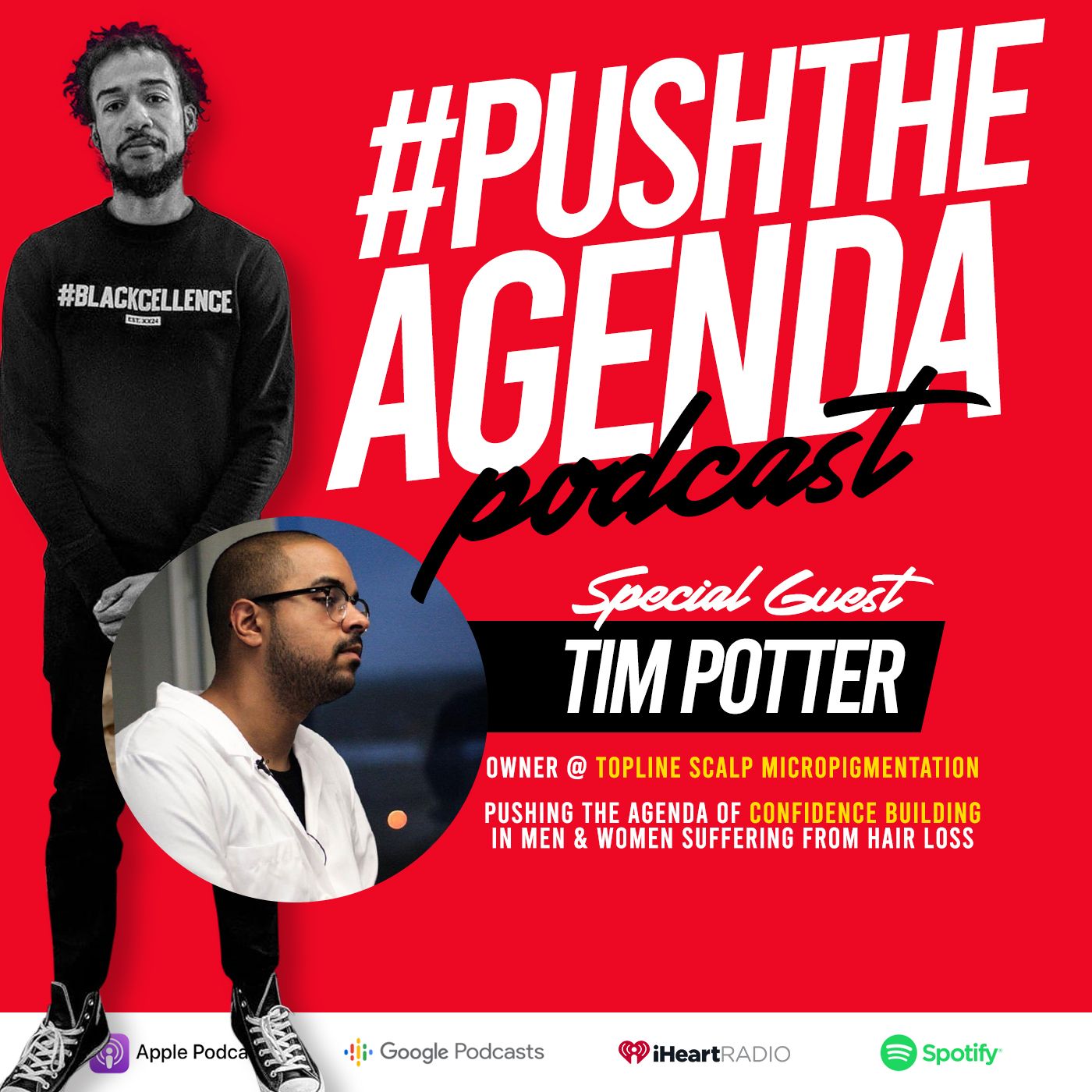 Tim Potter - Scalp Micropigmentation, Confidence, & Advice for starting fast episode artwork
