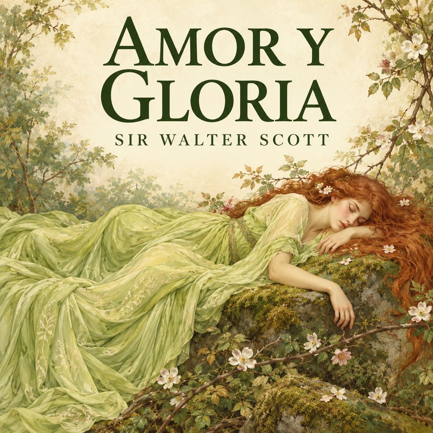 Portada de Amor y Gloria de Sir Walter Scott