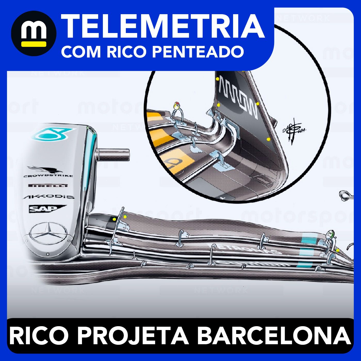 Telemetria com Rico Penteado: A FIA vai embaralhar a F1 na Espanha? Atualizações e tudo de Barcelona episode artwork