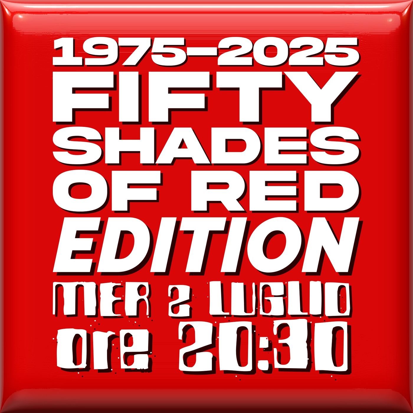 TdT #83 del 02 07 2025 - Fifty Shades Of Red Edition