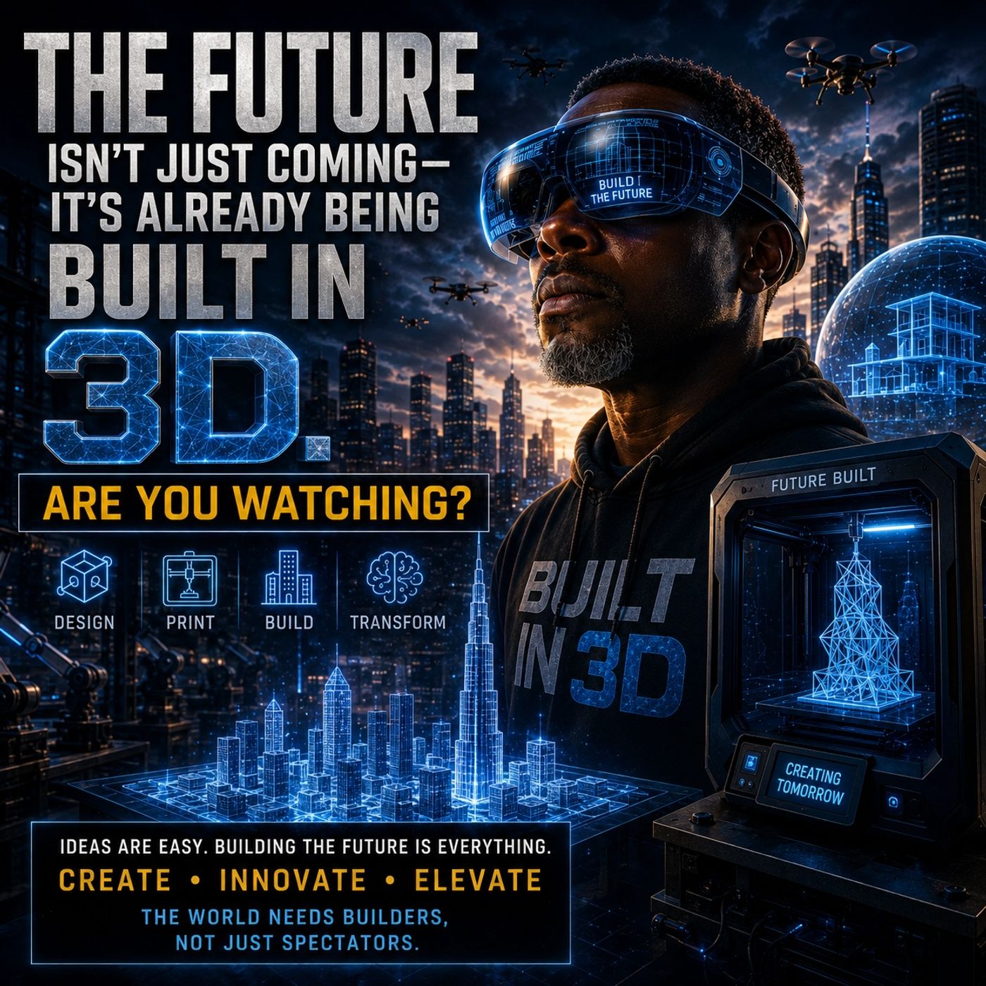The Future Isn't Just Coming—It’s Already Being Built in 3D. Are You Watching? episode artwork