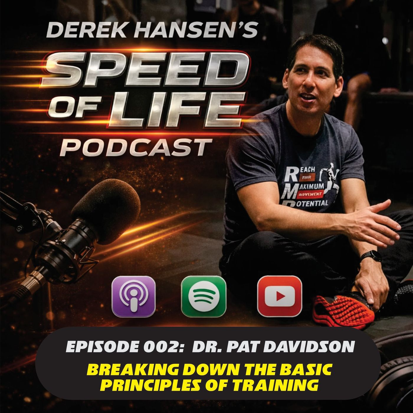 Episode 002 - Dr. Pat Davidson:  Breaking Down the Basic Principles of Training episode artwork