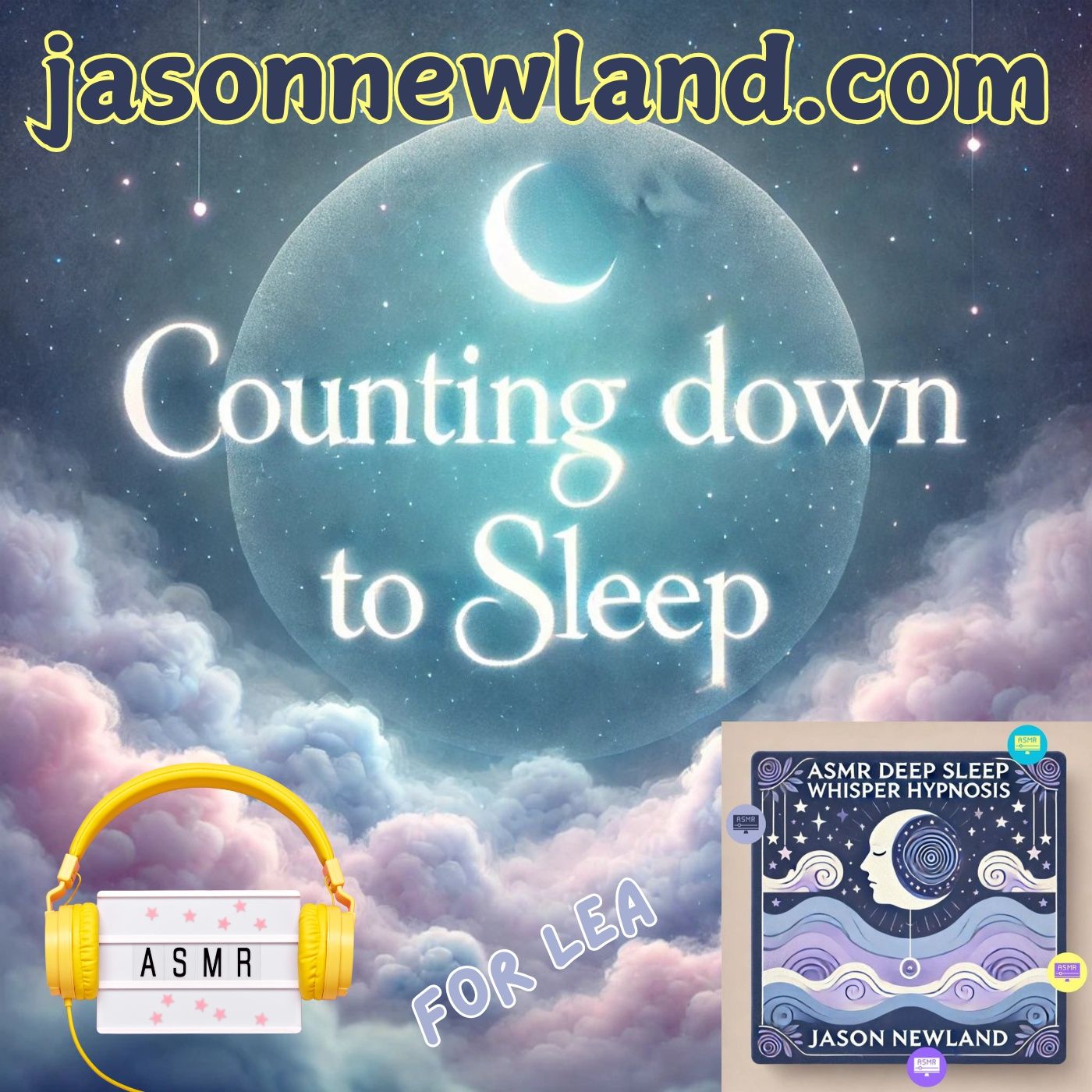 (music) (ASMR) #527 Counting down to sleep - Deep Sleep Whisper Hypnosis (3rd March 2025)