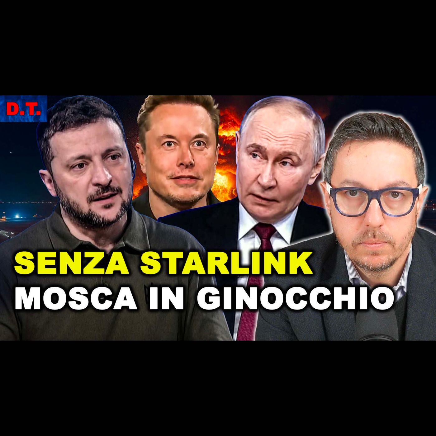 L’ESERCITO RUSSO SAREBBE IN GINOCCHIO PERCHÉ HANNO CHIUSO STARLINK
