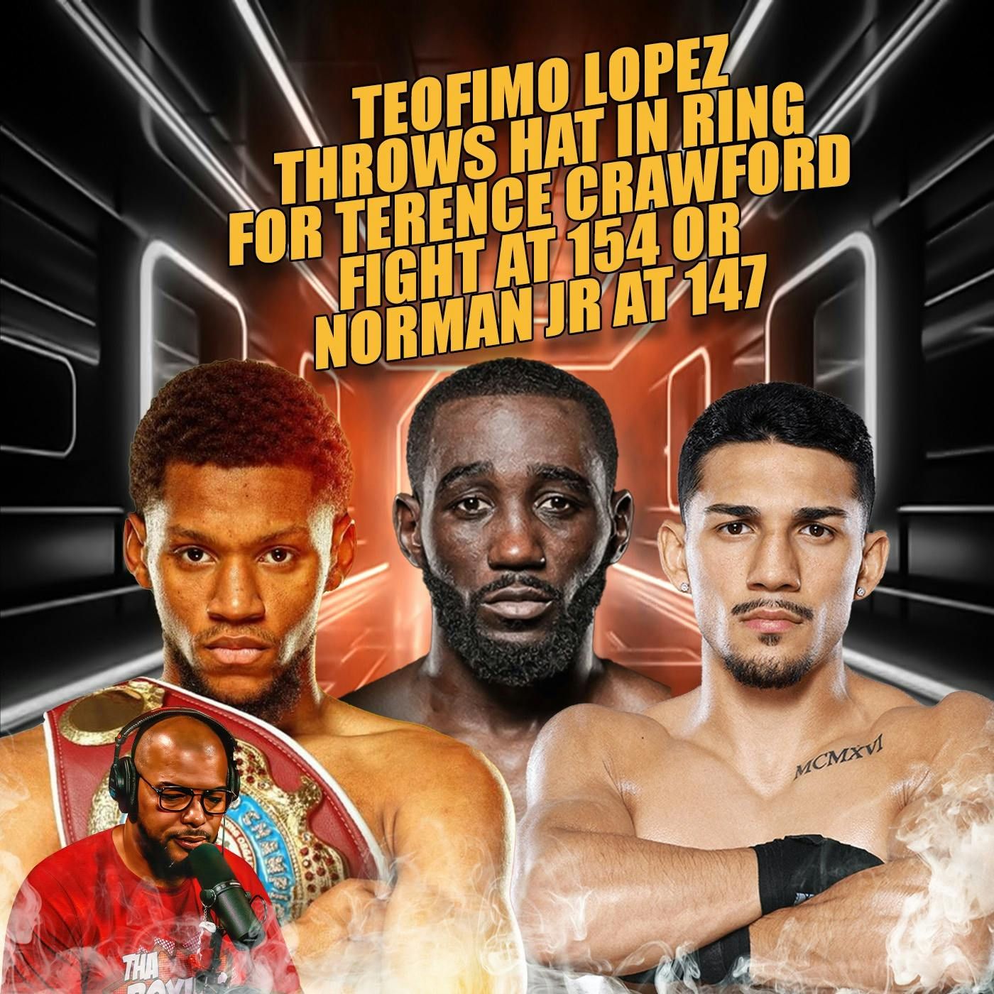 ☎️ Teofimo Lopez Throws Hat In The Ring For Terence Crawford Fight At 154 Or Norman Jr at 147❓ episode artwork