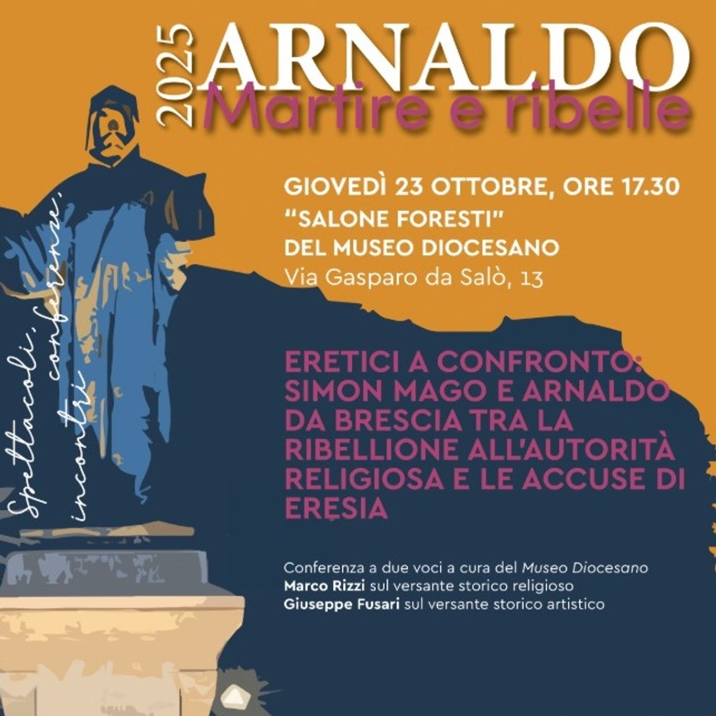 Al Museo Diocesano una conferenza per riscoprire Arnaldo da Brescia: intervista a Nicolò Fiammetti  -  10 ottobre 2025 episode artwork