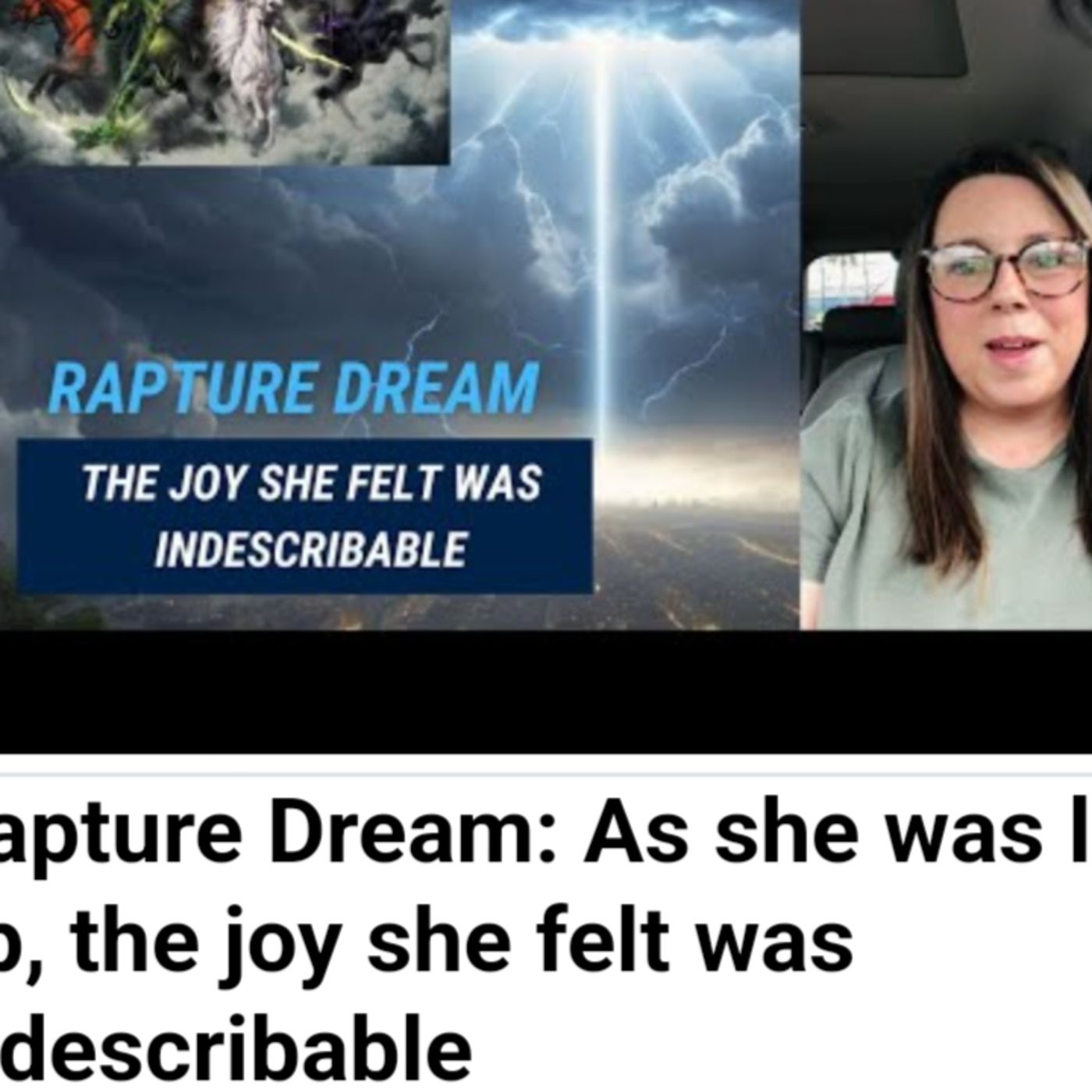 Rapture Dream: As she was lifted up, the joy she felt was indescribable episode artwork