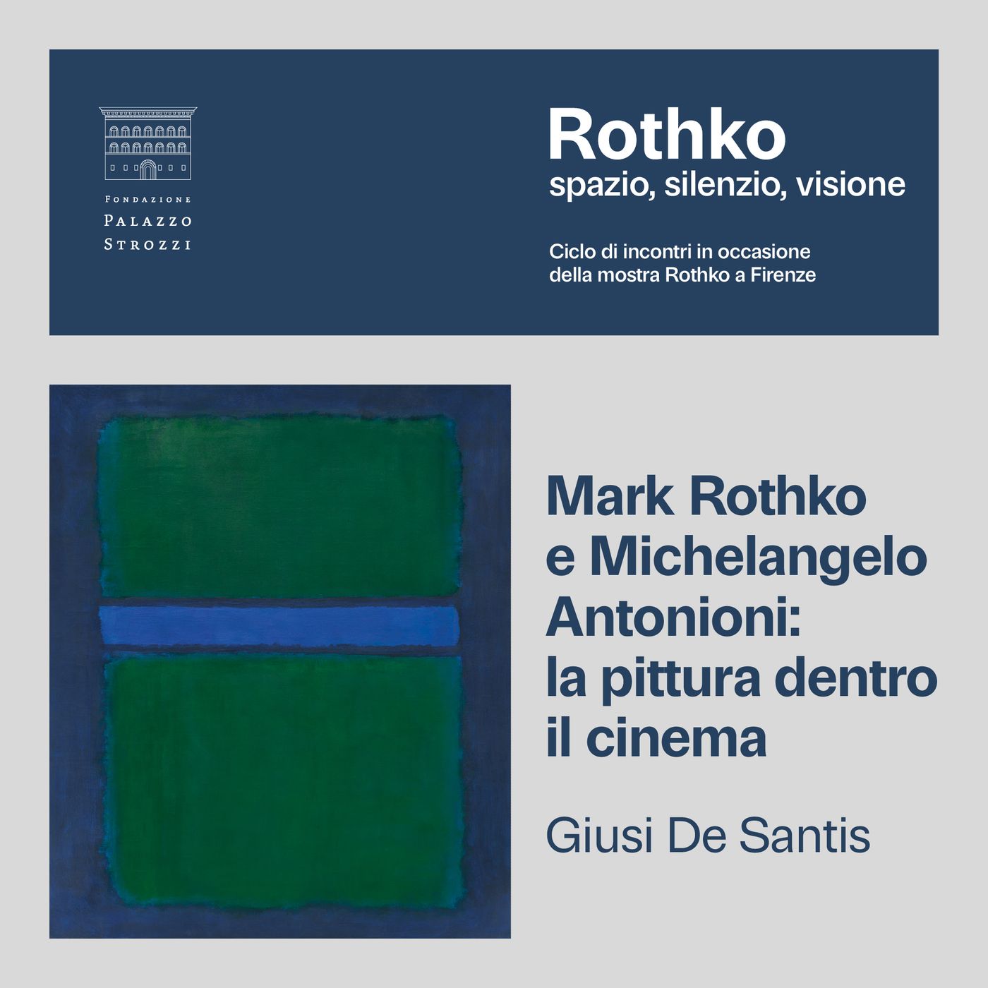 Mark Rothko e Michelangelo Antonioni: la pittura dentro il cinema – Giusi De Santis episode artwork