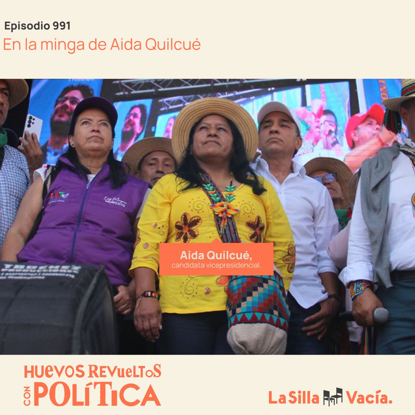 En la minga de Aida Quilcué