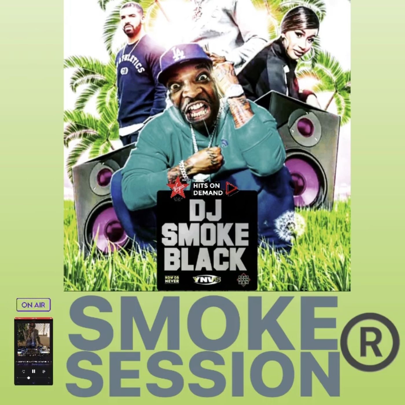Episode 506 - Indie Artist Tap In Smoke Session Radio DJ SMOKE BLACK