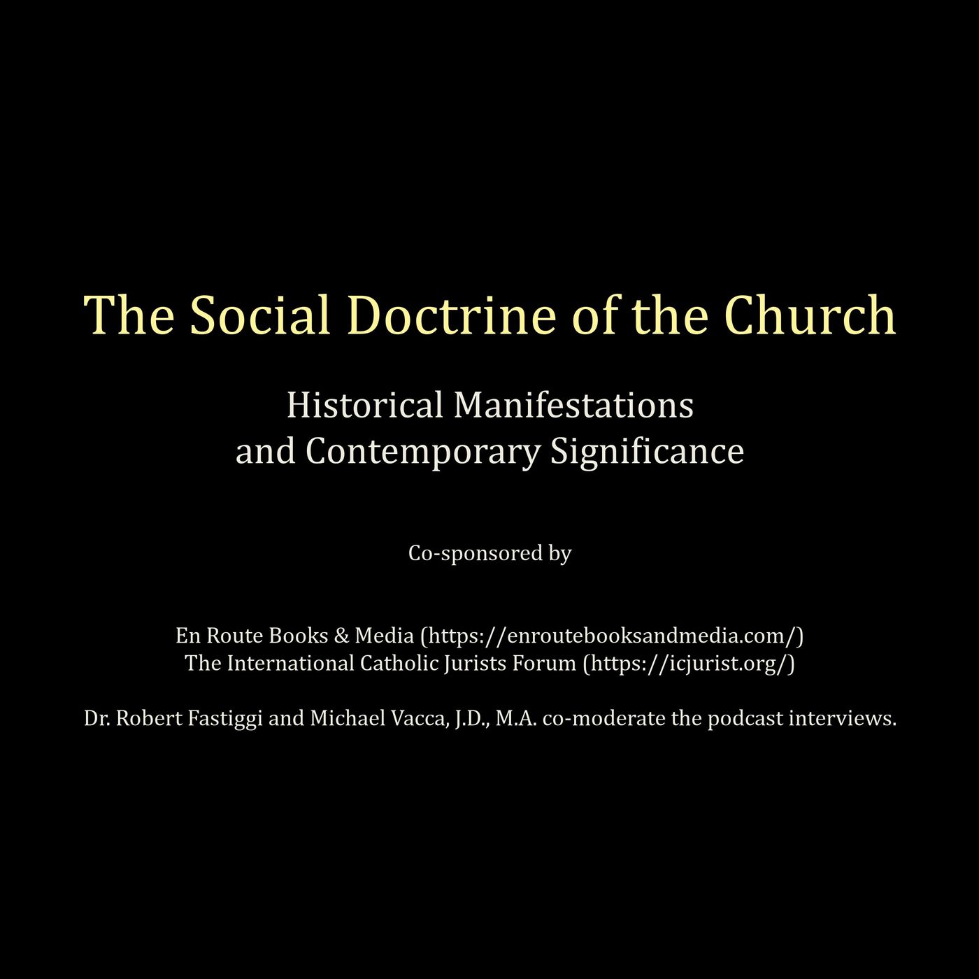 The Social Doctrine of the Church