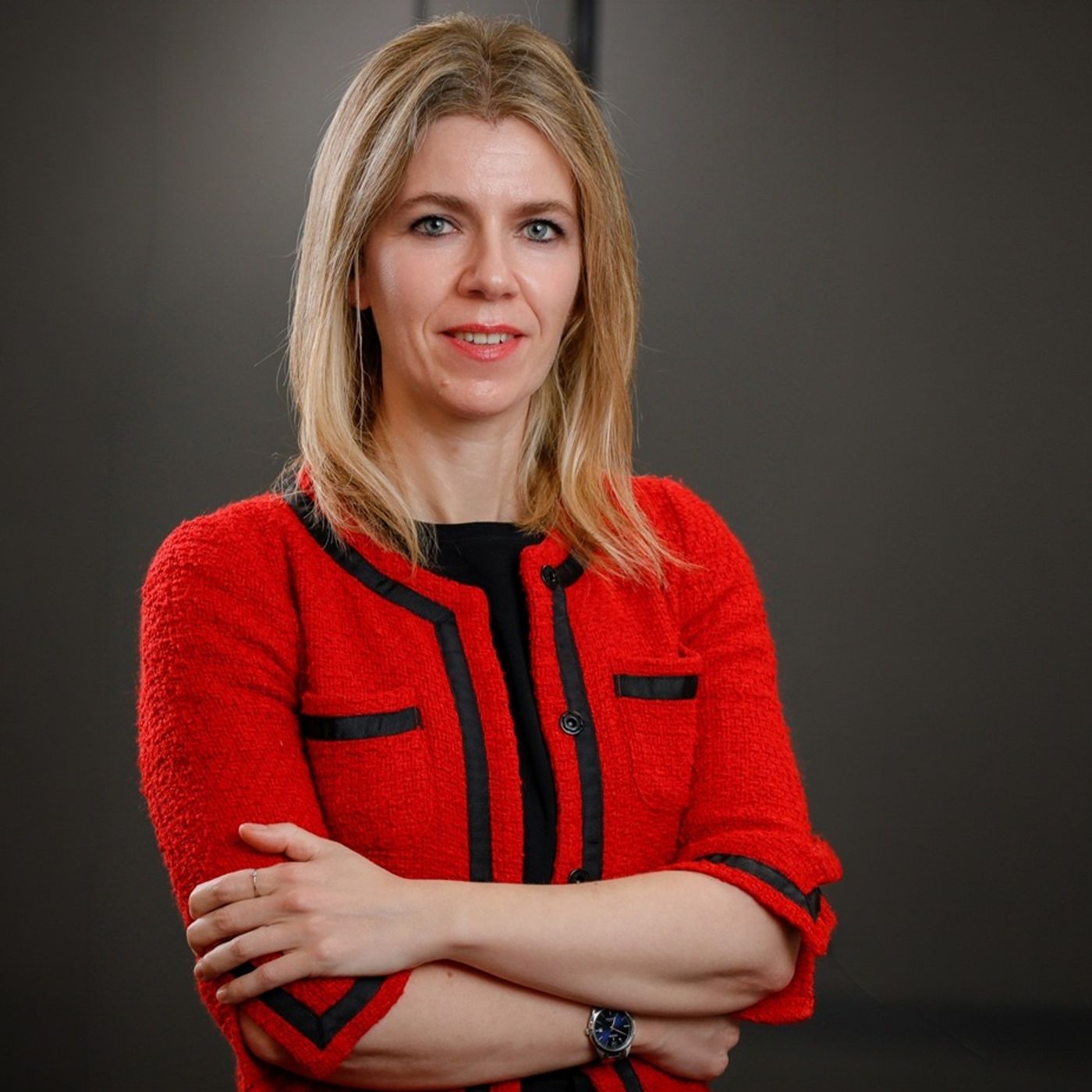 Greta Alonso con 'El asesino de invierno' episode artwork