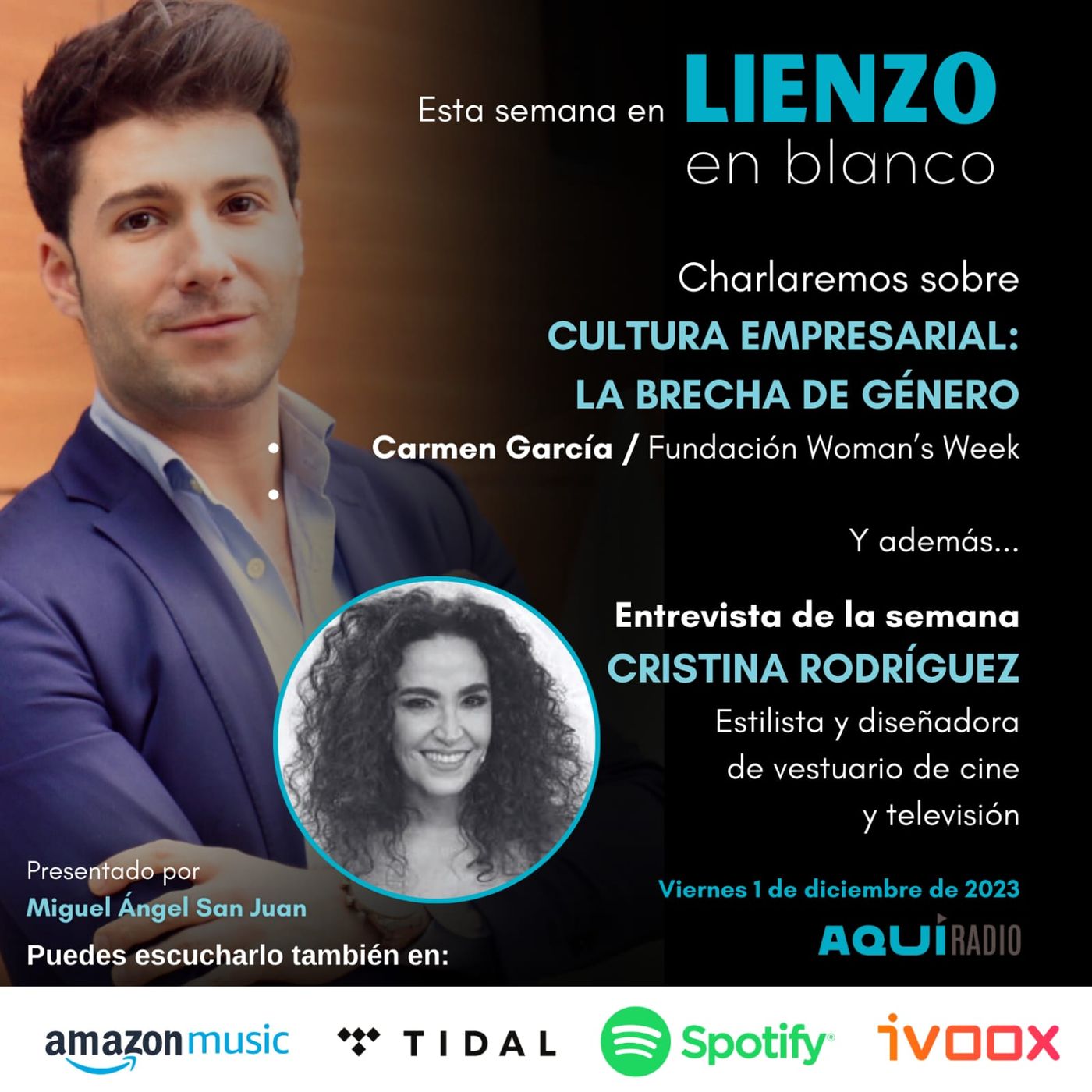 Brecha de género en la cultura empresarial / Entrevista a la estilista Cristina Rodríguez episode artwork