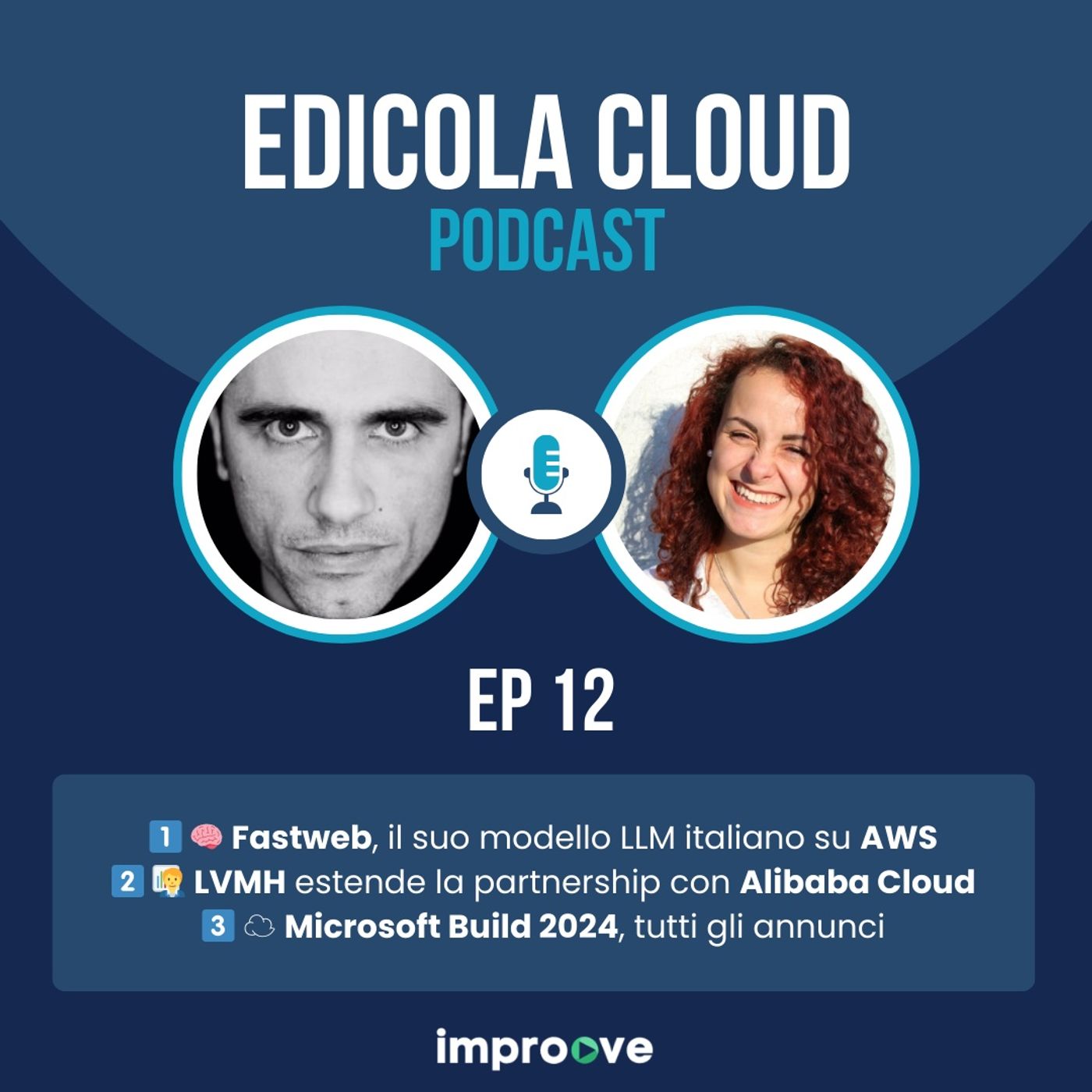 Edicola[12] Il modello LLM di Fastweb su AWS - LVMH e Alibaba Cloud - Gli annunci di Microsoft Build 2024 episode artwork