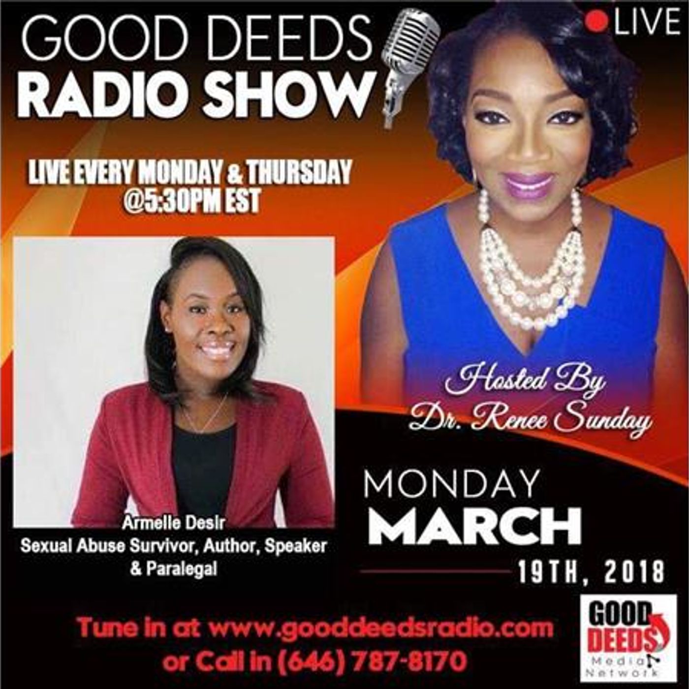 Armelle Desir Sexual Abuse Survivor, Author, Speaker, & Paralegal episode artwork