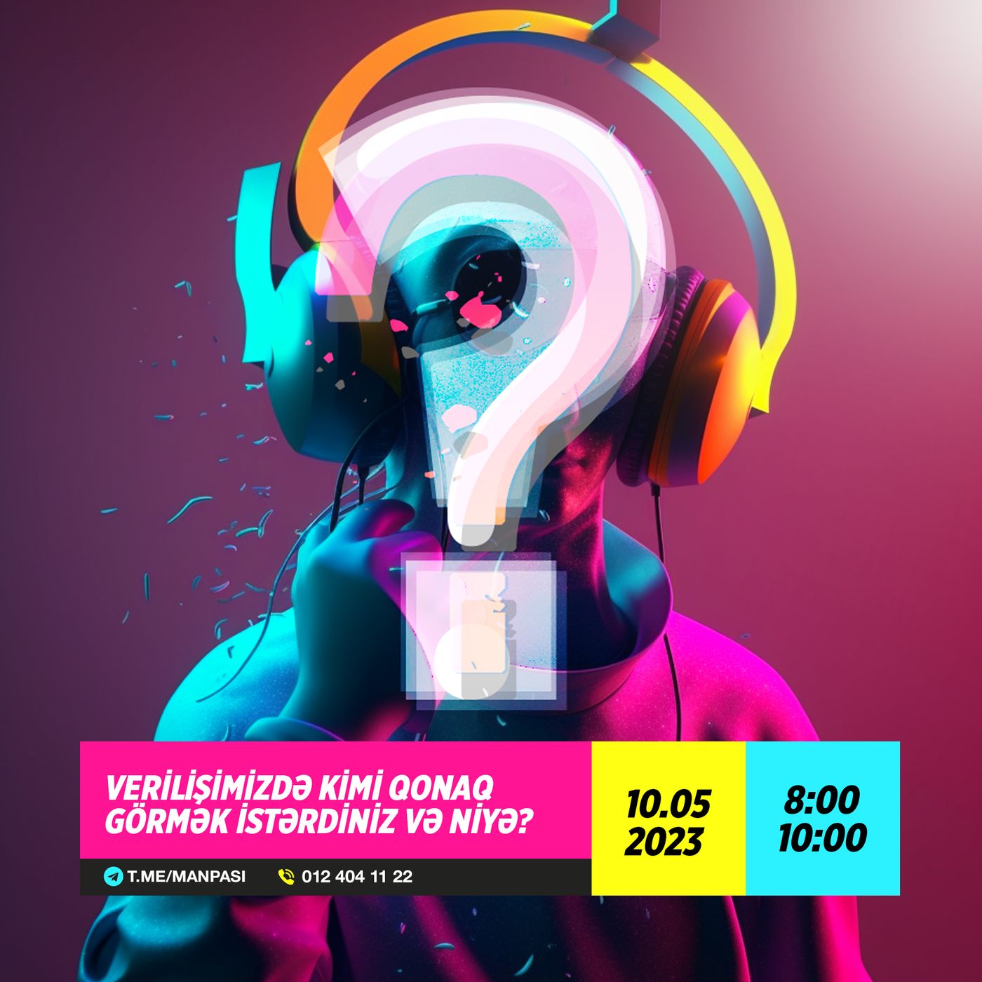 Verilişimizdə kimi qonaq görmək istərdiniz və niyə? 10.05.2023