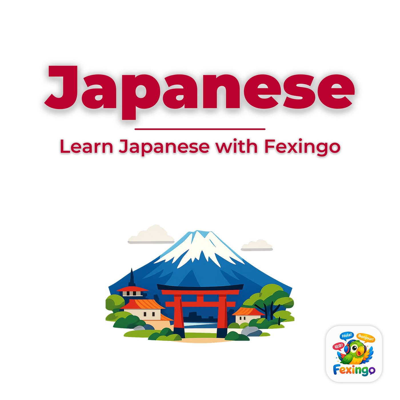 Learn Japanese with Fexingo
