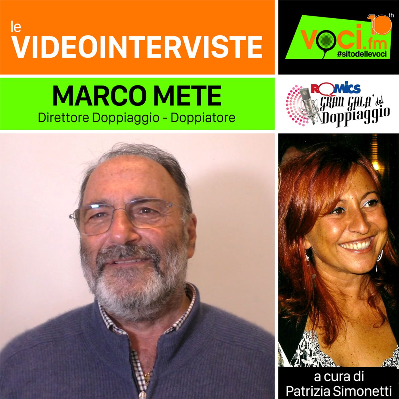 Gran Galà del Doppiaggio 2023: Marco Mete su VOCI.fm - clicca play e ascolta l'intervista episode artwork