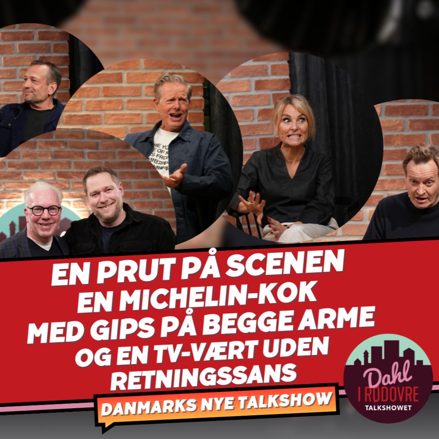 En prut på scenen, en Michelin-kok med gips på begge arme og tv-vært uden retningssans episode artwork