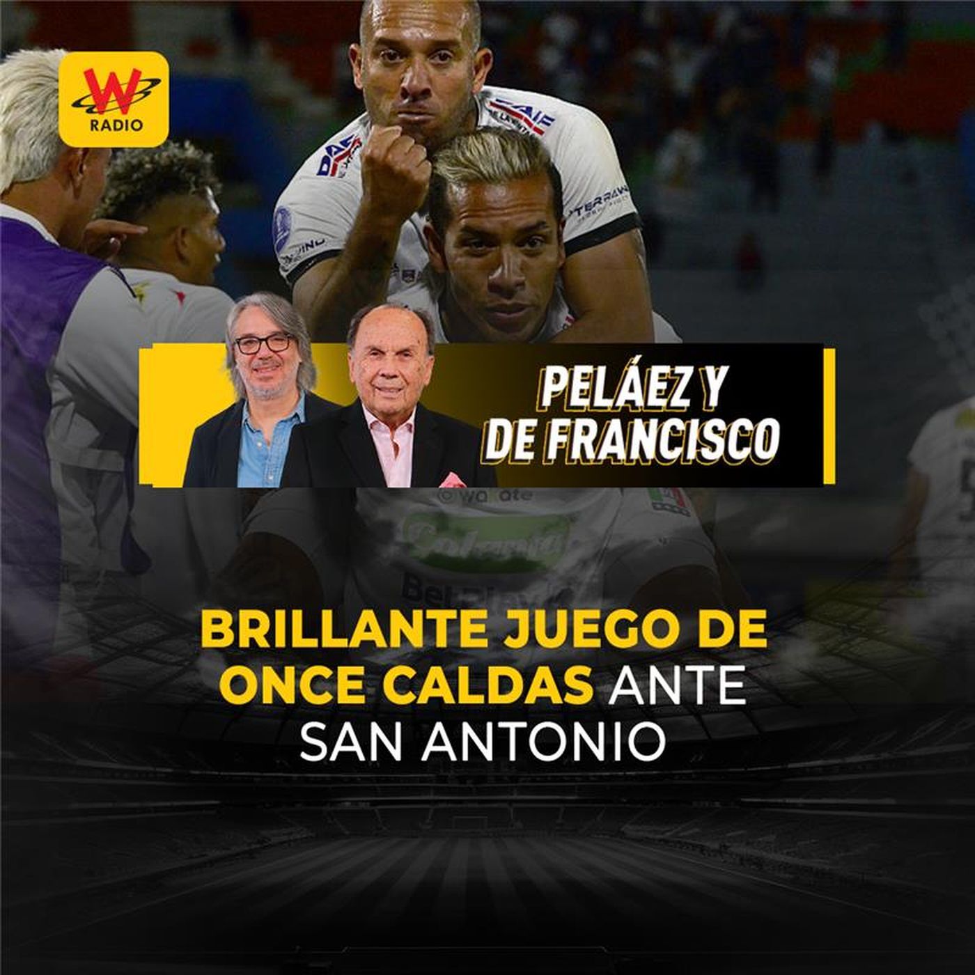Brillante juego de Once Caldas ante San Antonio