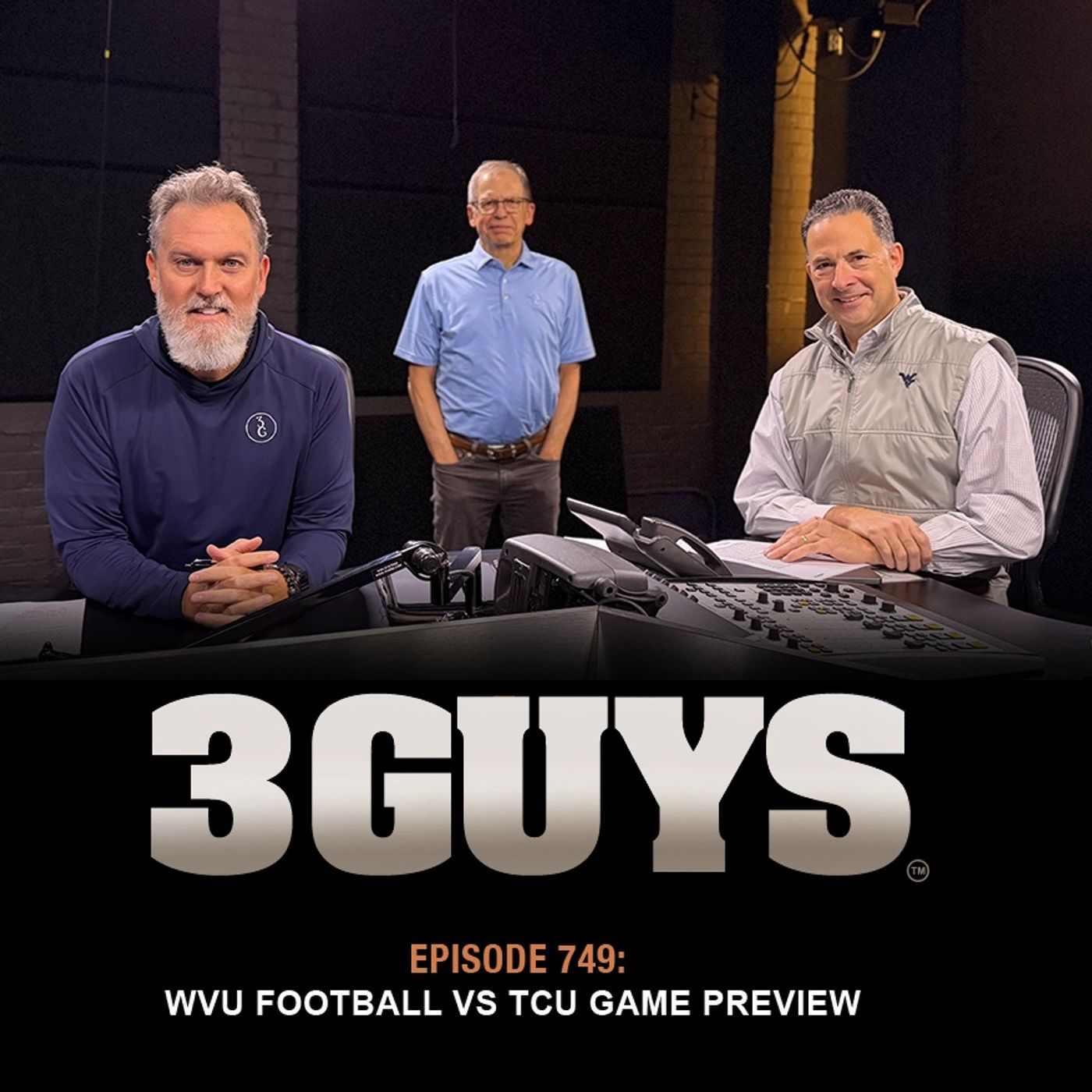 3 Guys Before The Game - WVU Football vs TCU Game Preview (Episode 749) episode artwork