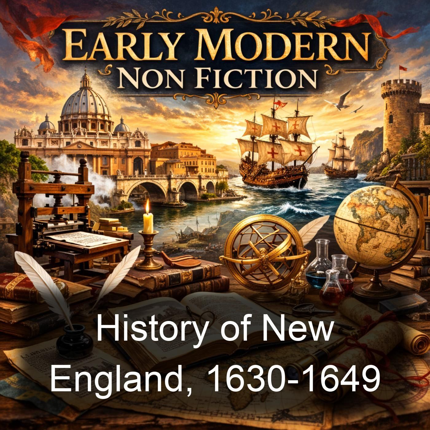 History of New England, 1630-1649 cover art
