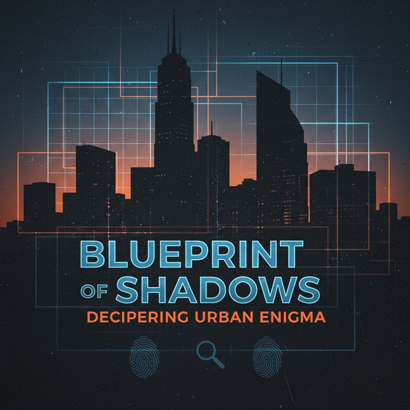 Blueprint of Shadows Deciphering Urban Enigma cover art
