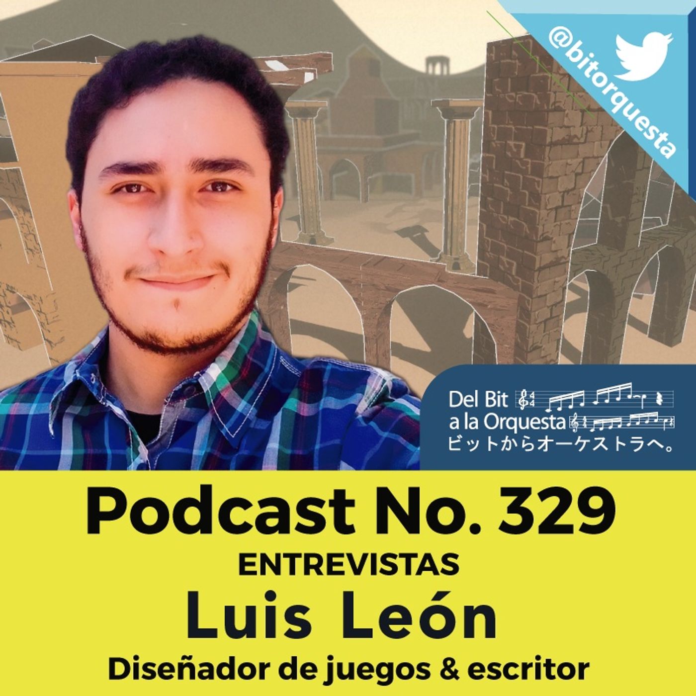 329 - Entrevista Luis León, Diseñador y Escritor de Videojuegos episode artwork