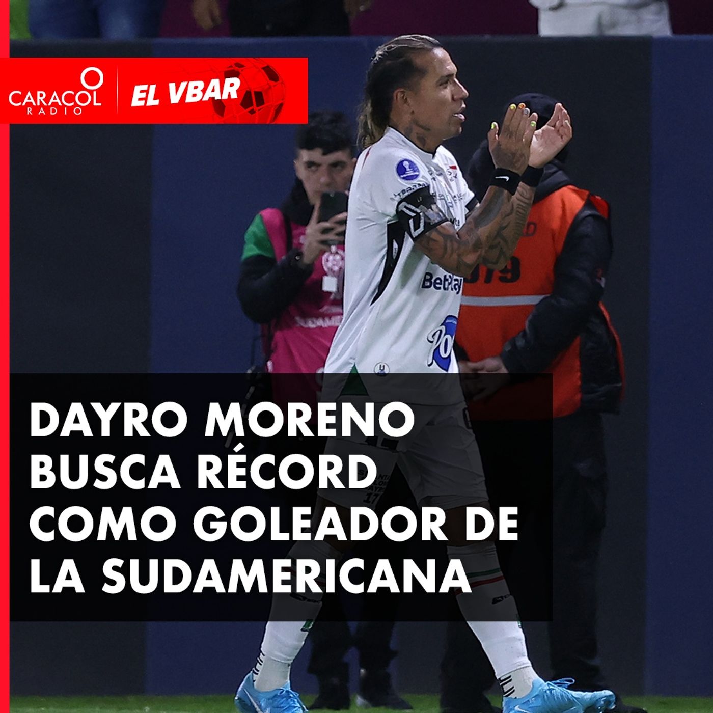 Dayro Moreno Busca récord como goleador de la sudamericana