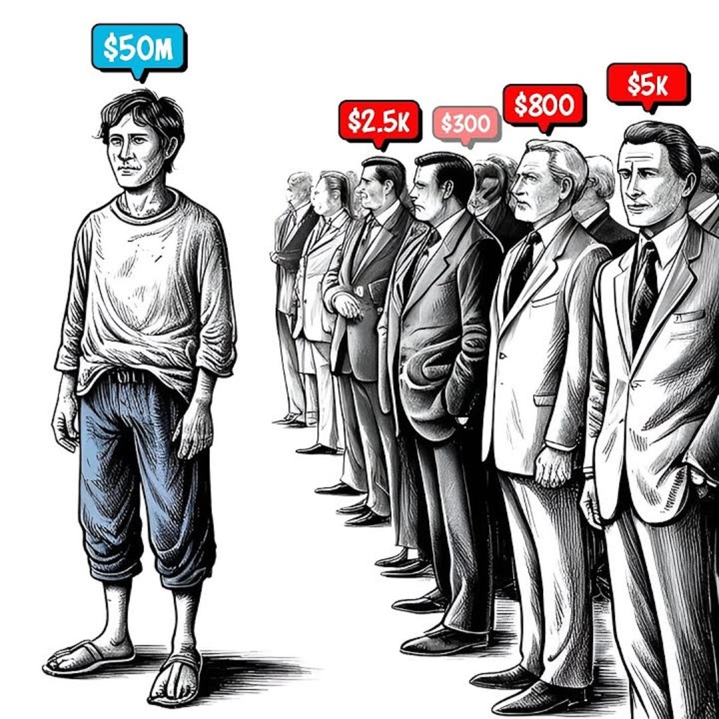 Perchè APPARIRE POVERO è importante