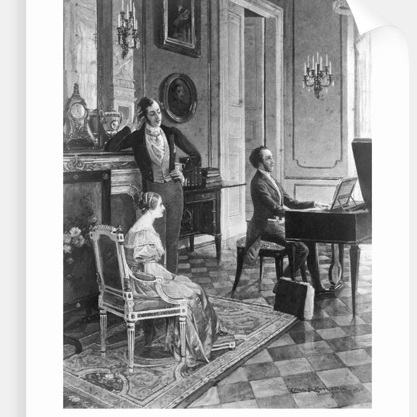 Mendelssohn al piano