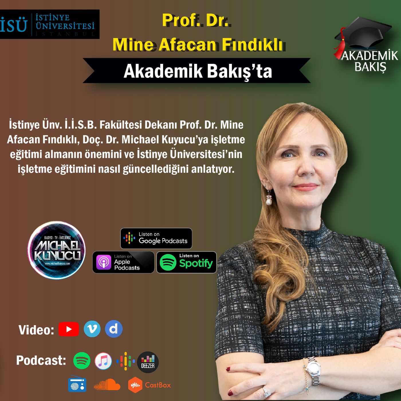 Prof.Dr. Mine Afacan Fındıklı - İstinye Ünv. İ.İ.S.B. Fak. Dekanı