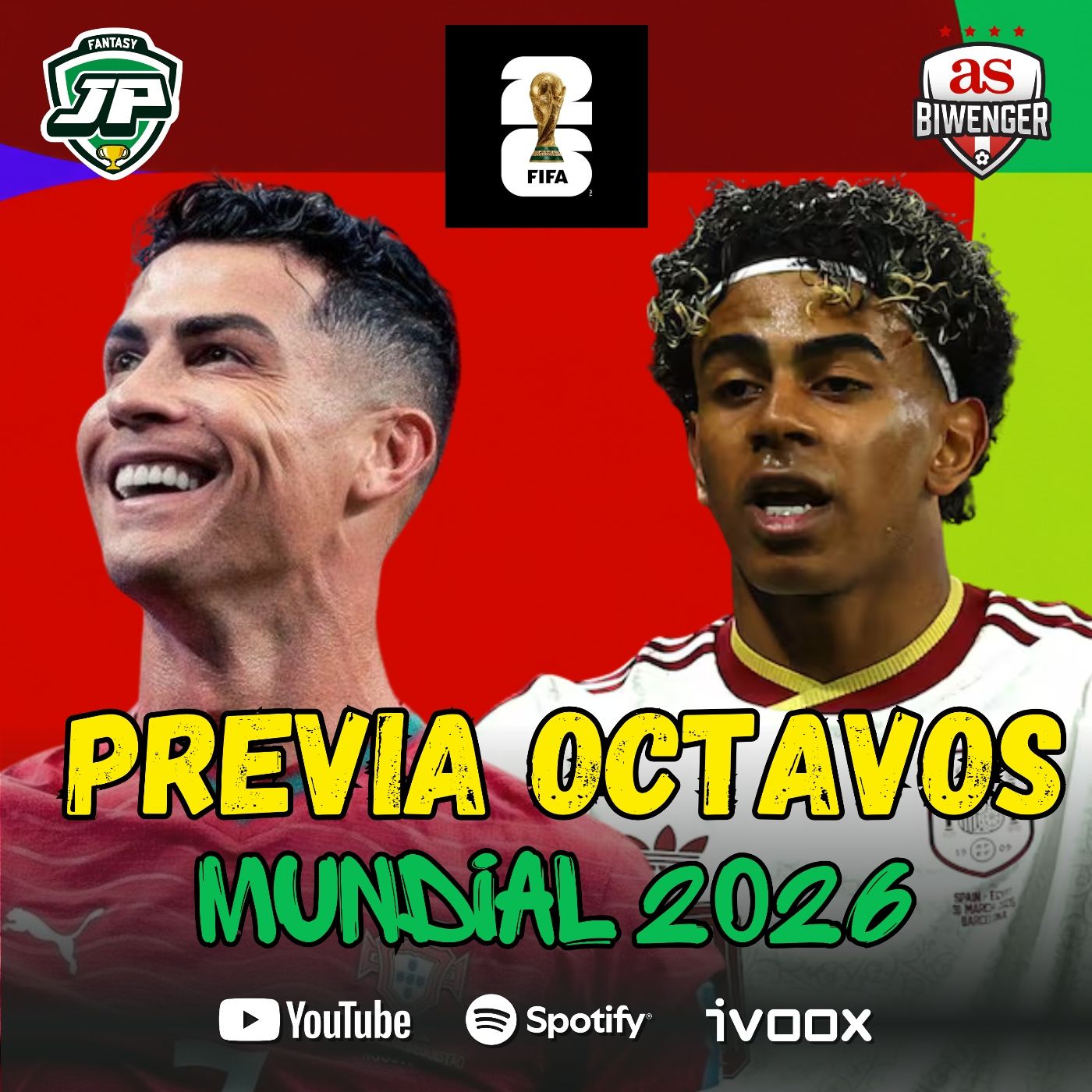 1x06 - MUNDIAL 2026   PREVIA BIWENGER OCTAVOS: VUELVEN LAS BUENAS SENSACIONES DE ESPAÑA, PERO LLEGA PORTUGAL episode artwork