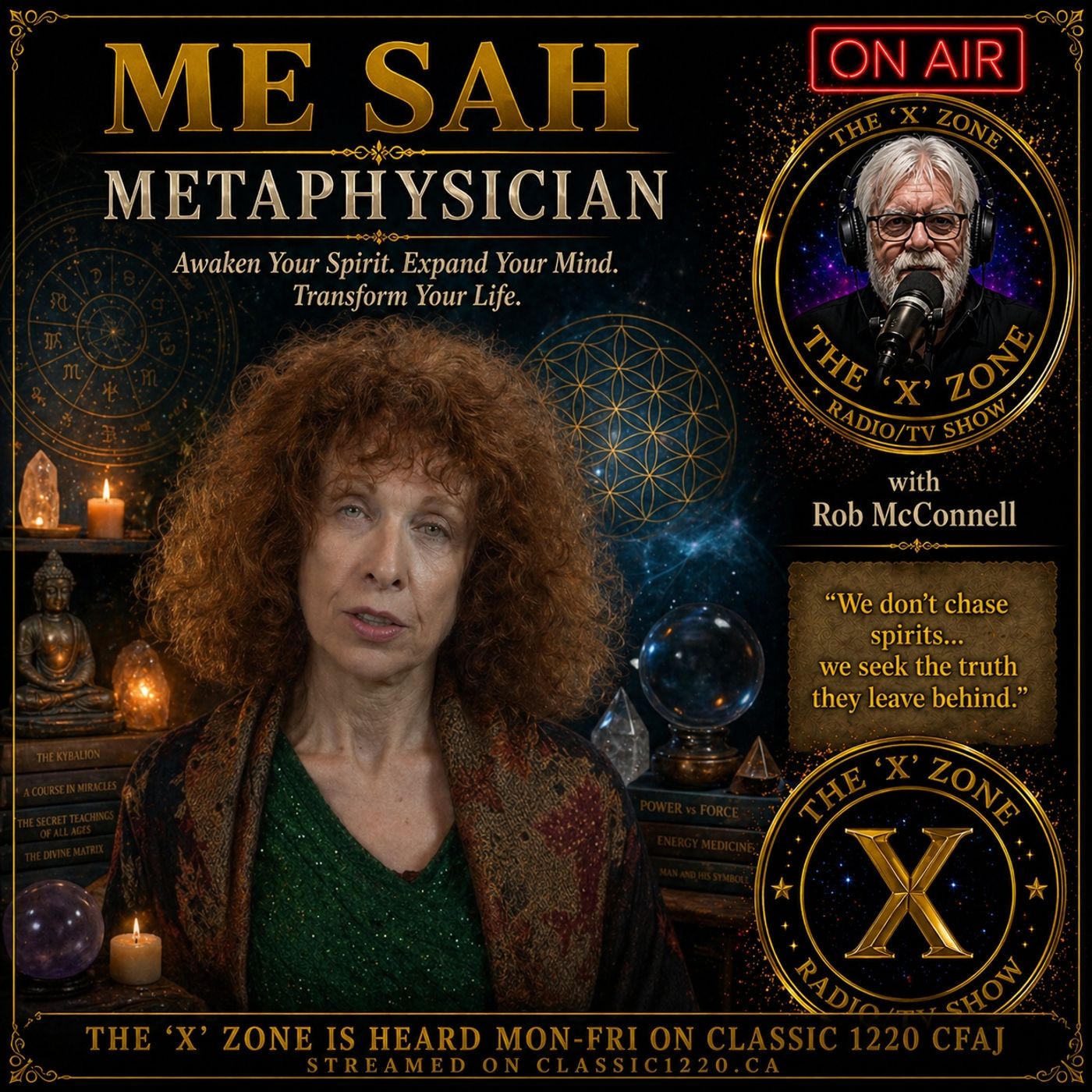 Rob McConnell Interviews - ME SAH - Metaphysician