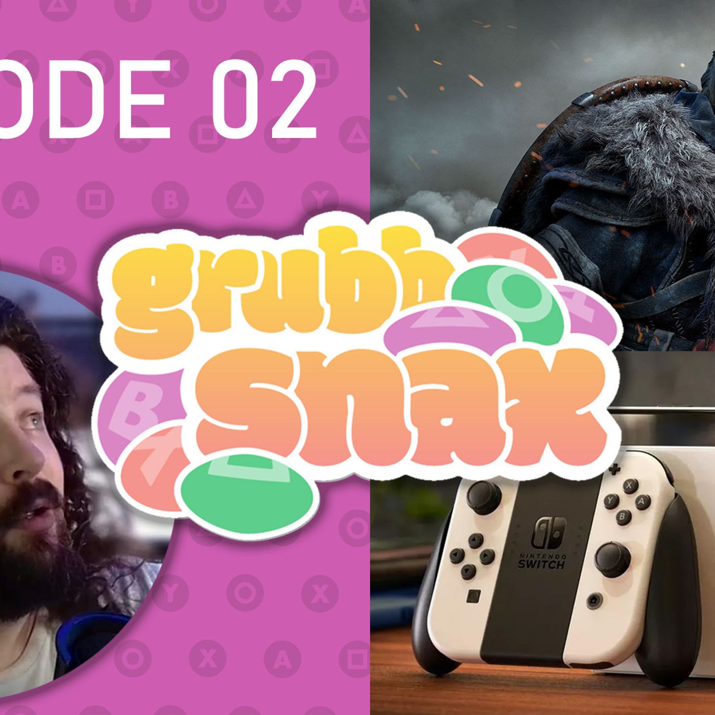GrubbSnax Ep. 02: OLED Nintendo Switch, Assassin's Creed, and DICE LA