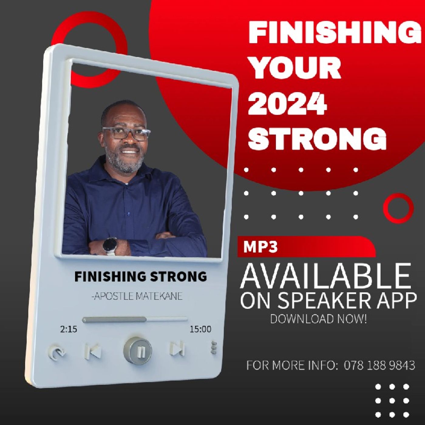 FINISHING THE RACE STRONG (APOSTLE MATEKANE) episode artwork